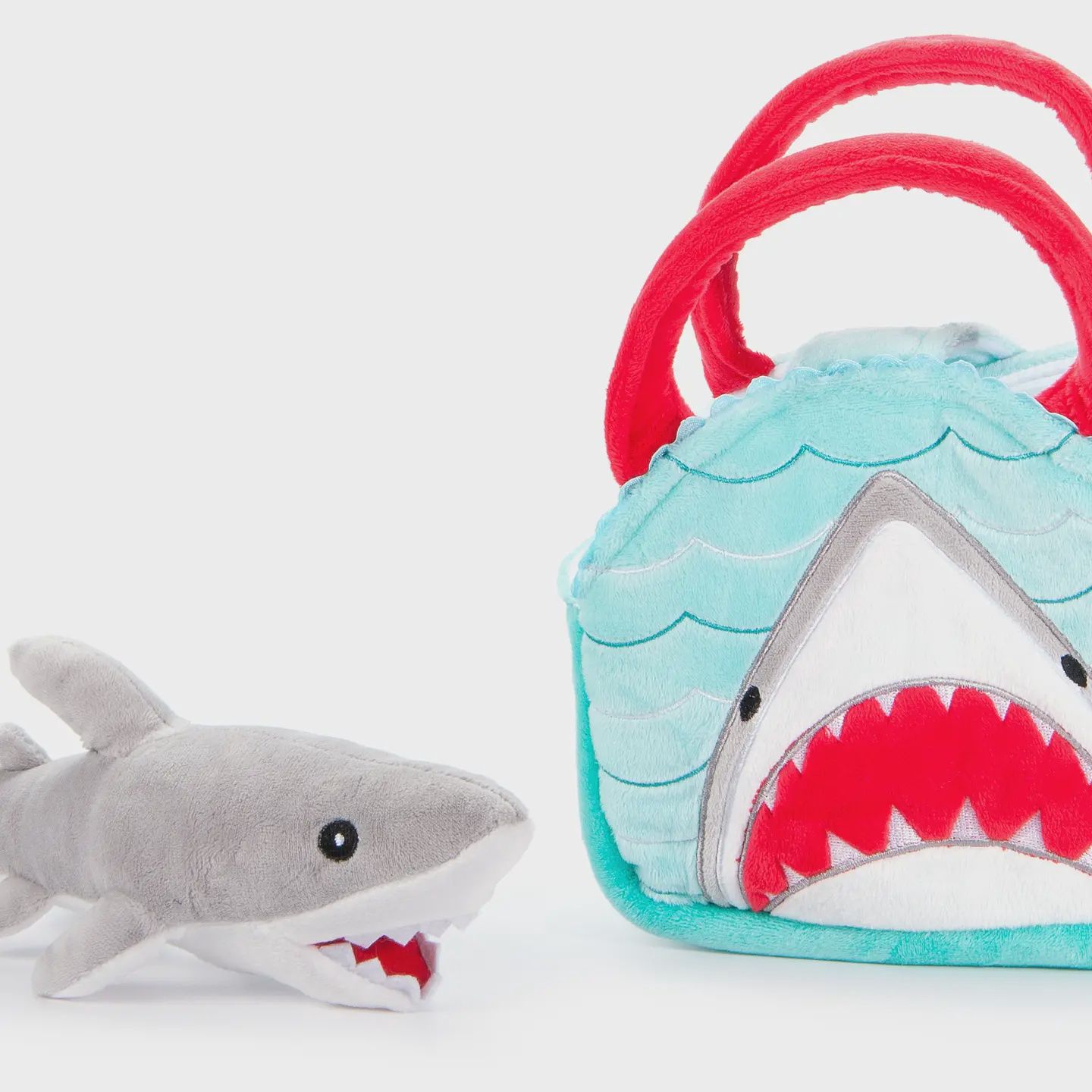 Shark Plush Animal Set With Purse