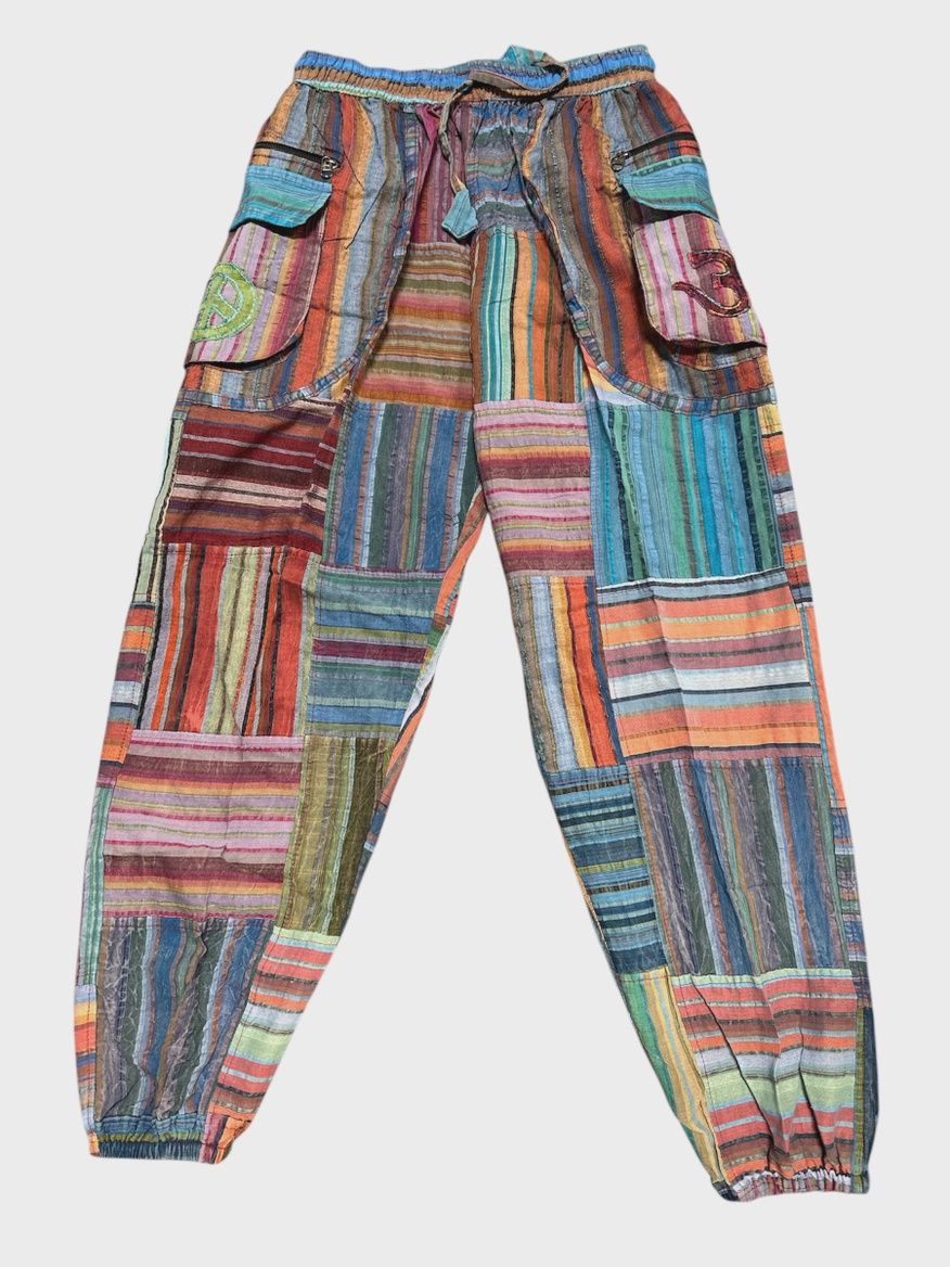 Cotton Stone Wash Pocket Trouser LF119, Size: S