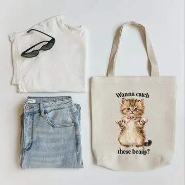 Cat Lover Tote Bag