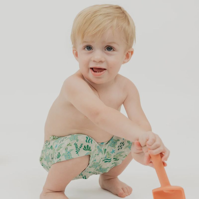 Save the Sea Turtles Boys Swim Trunks