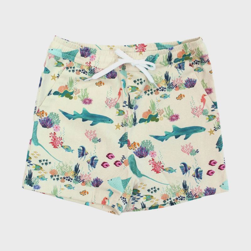 Coral Reef Boys Swim Trunks