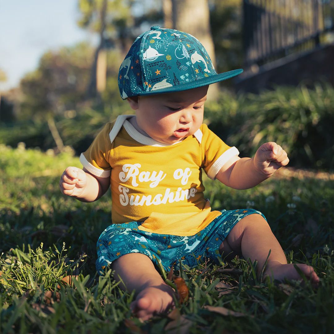 Ocean Friends Sea Animals Kids Baseball Cap