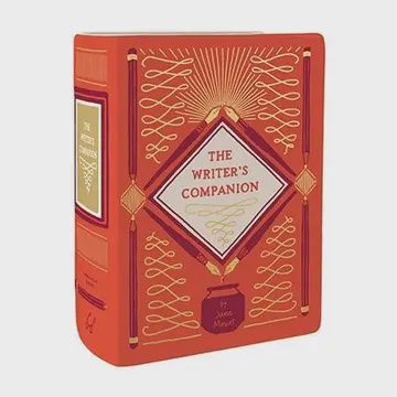 Bibliophile Ceramic Vase: the Writer&#39;s Companion