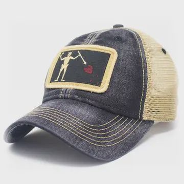 Blackbeard Flag Trucker Hat
