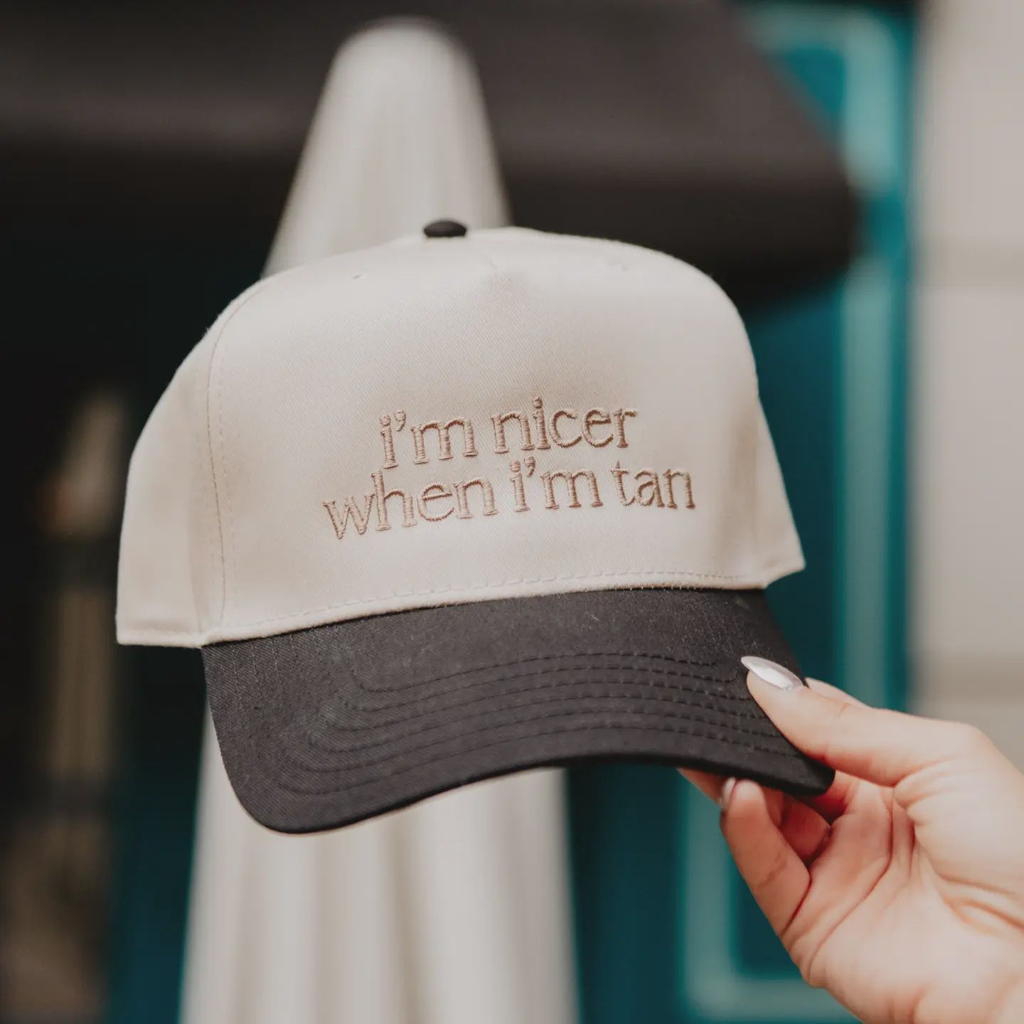 I&#39;m Nicer When I&#39;m Tan Hat