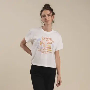 Cowboy Waterski Club Cropped Tee