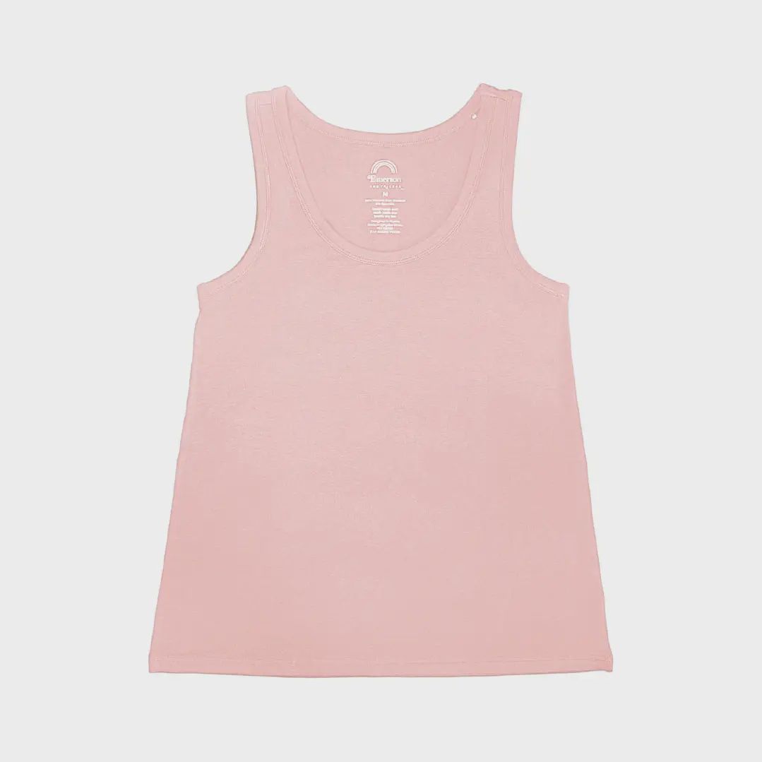 Bubblegum Bamboo Pajama Sleep Tank, Size: XS