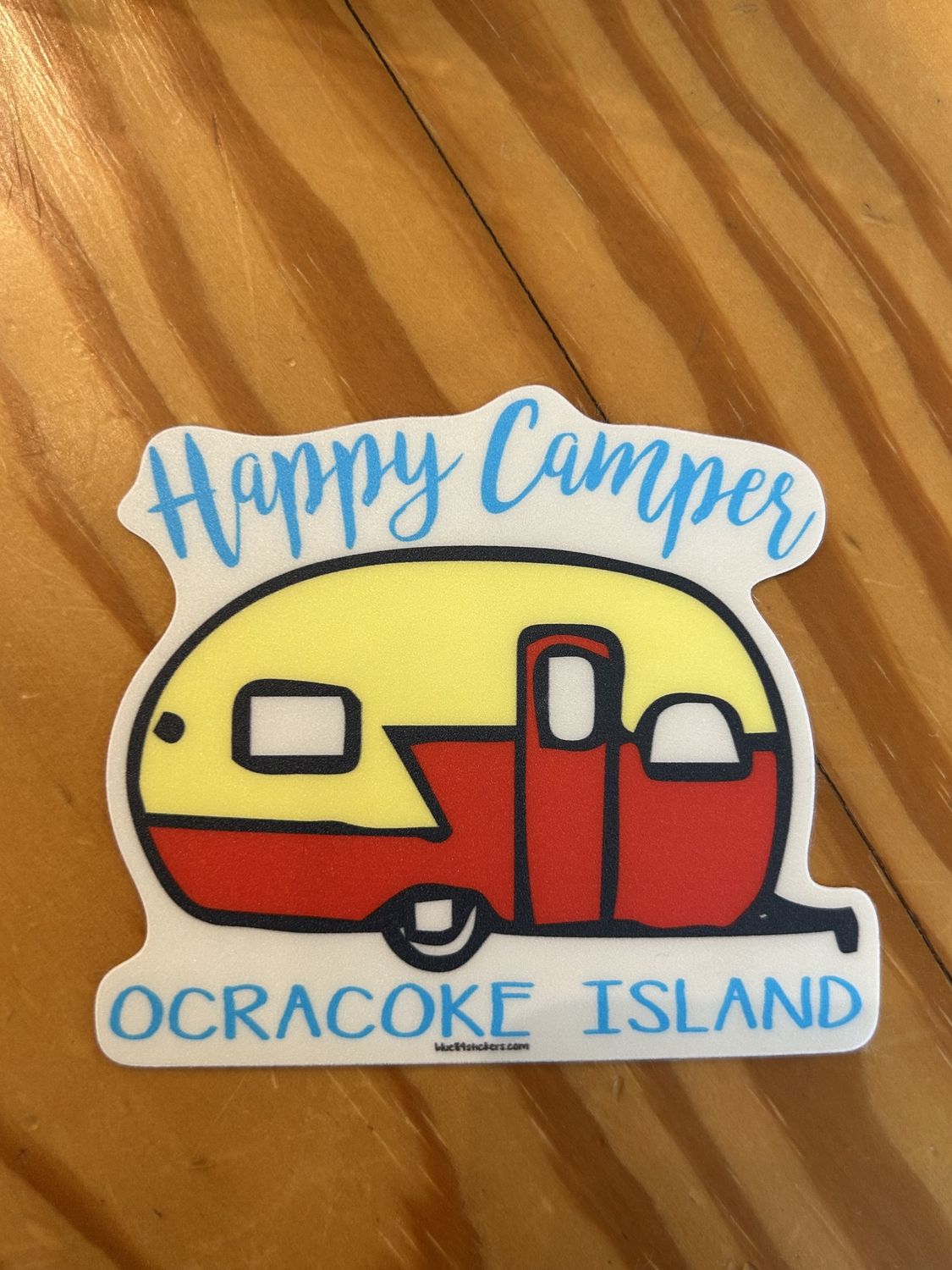 Happy Camper Sticker