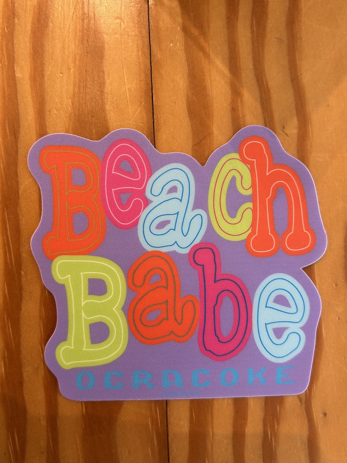 Beach Babe Sticker