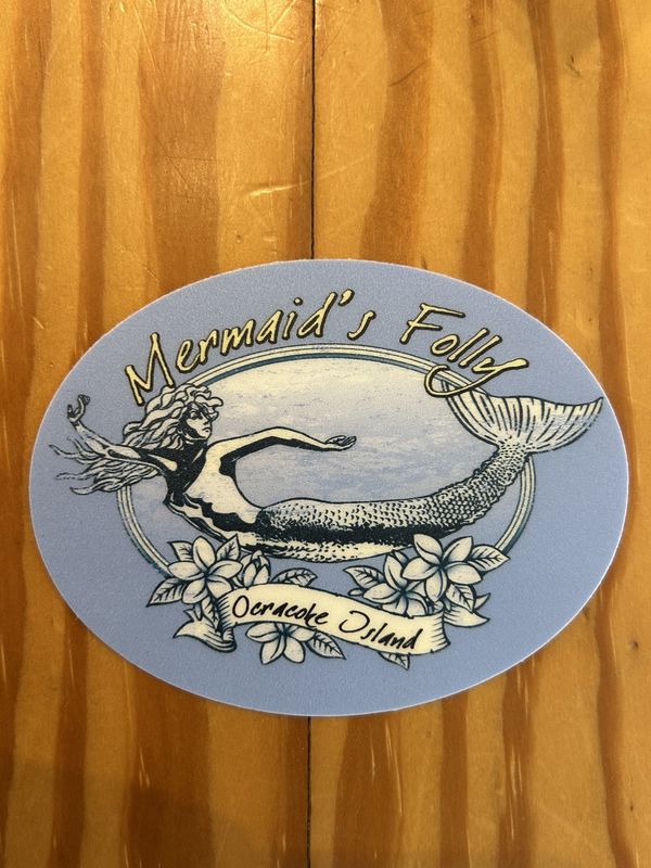Serene Mermaid Sticker