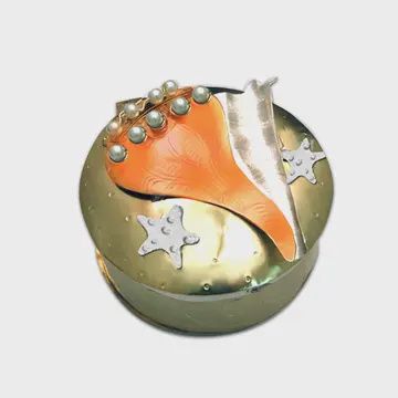 Conch Shell Trinket Box