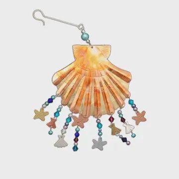 Scallop Shell Ornament
