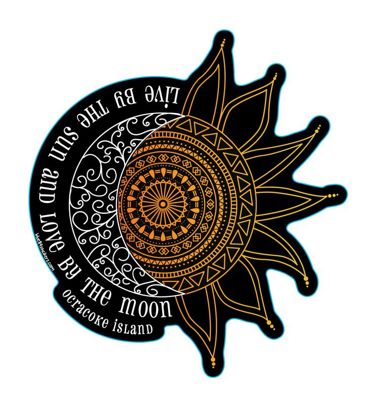 Lunette Sun/Moon Sticker