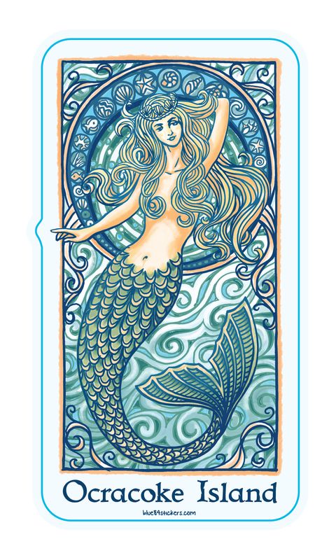 Marry Mermaid Sticker