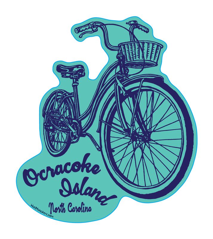 Timeless Vintage Bike Sticker