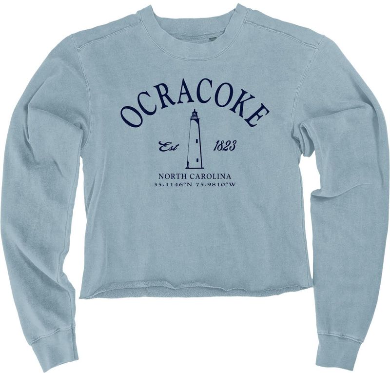 Classically Ocracoke Youth Crewneck