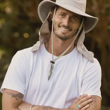 Sun Shield Recycled Floating Hat / Olive