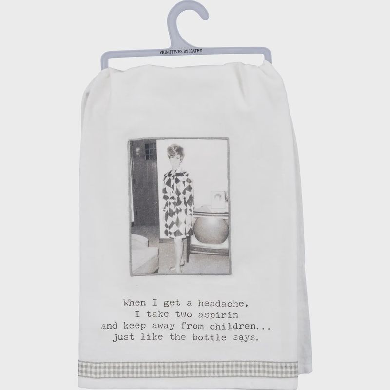 I Keep Away from the Children Kitchen Towel