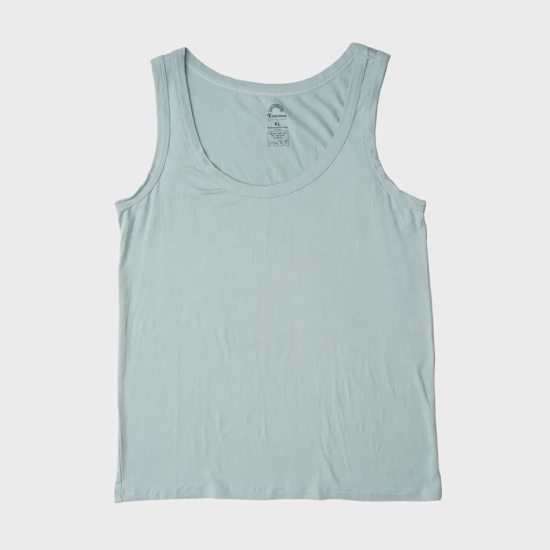 Blue Surf Adult Women&#39;s Bamboo Pajama Sleep Tank