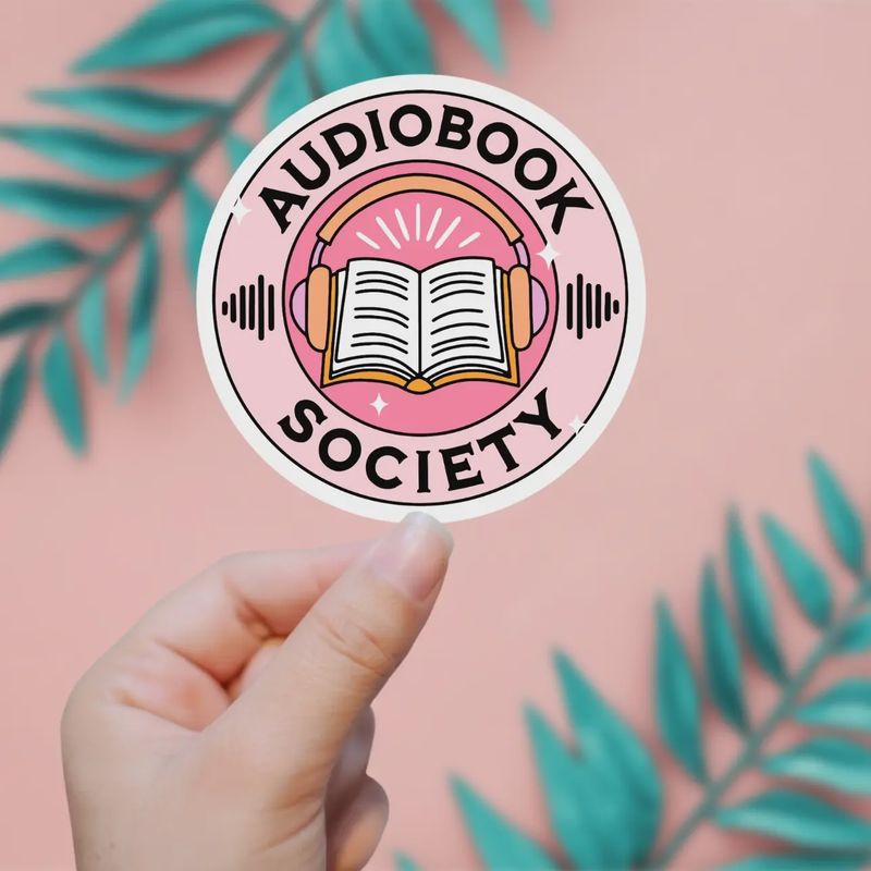 Audiobook Society Sticker