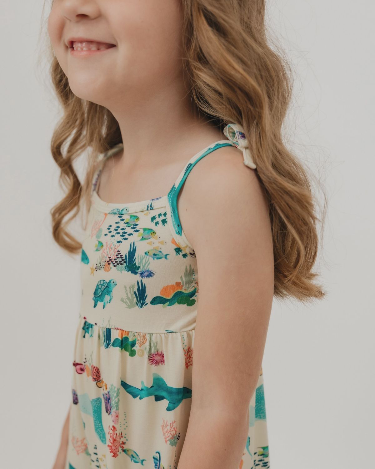 Coral Reef Bamboo Sundress