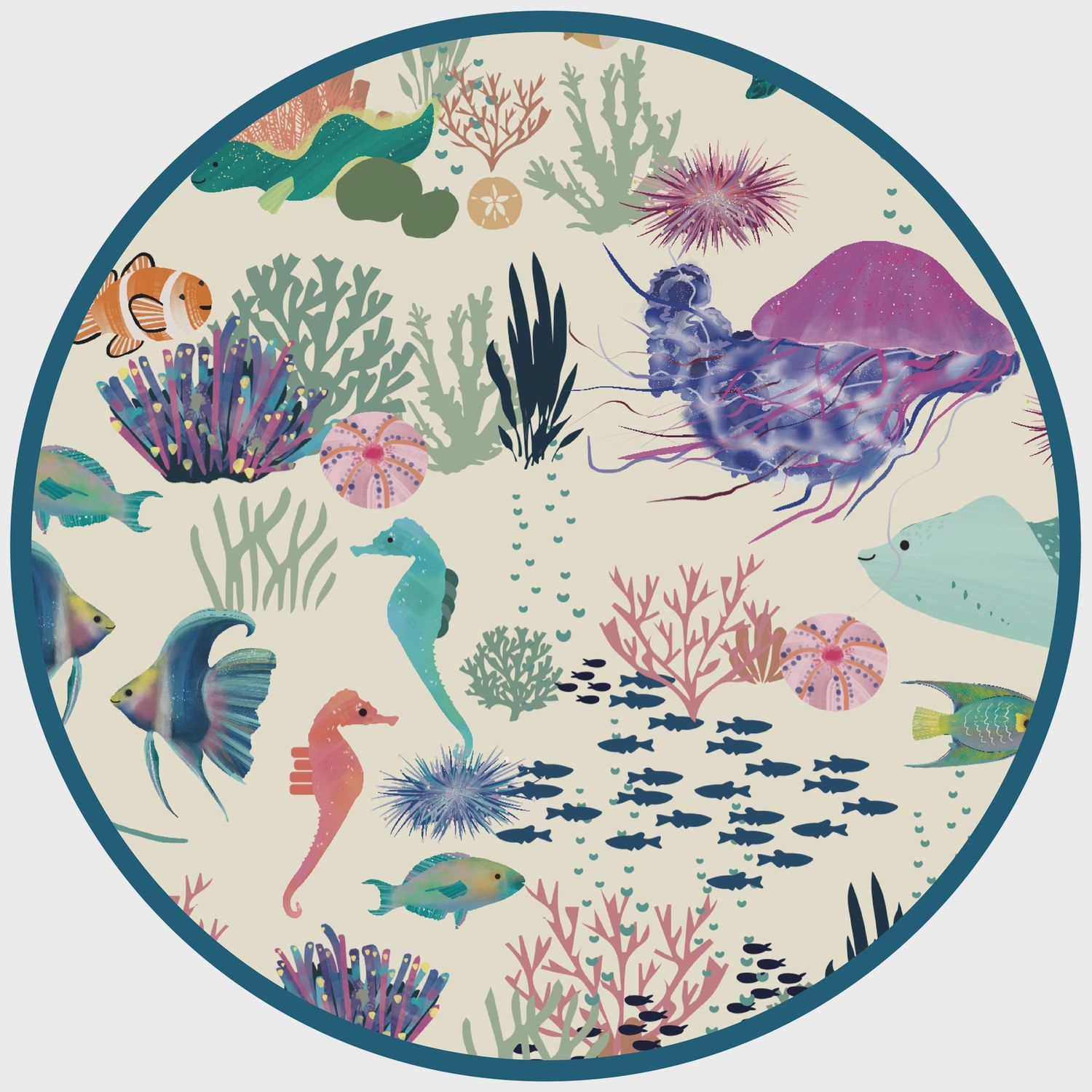 Coral Reef Bamboo Sundress