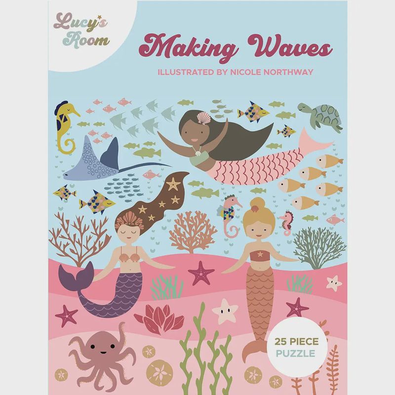 Lucy&#39;s Room Making Waves Mermaids Puzzle