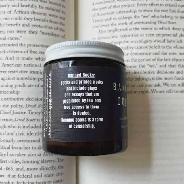 Banned Book Collector | Bookish Candle