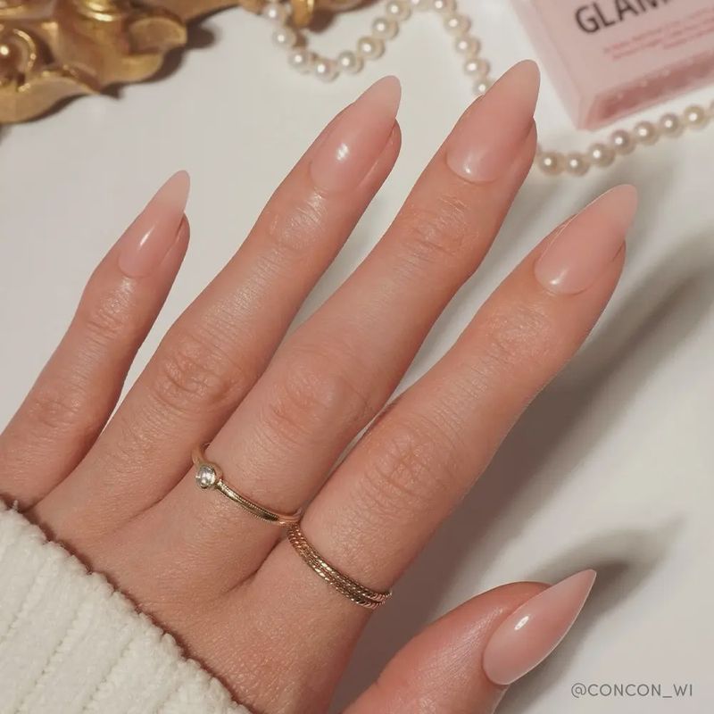 Sheer Pink Nail