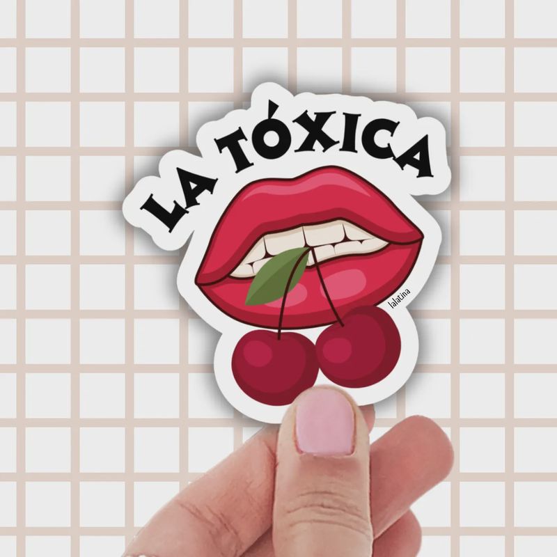 La Toxica Sticker, Vinyl Decal