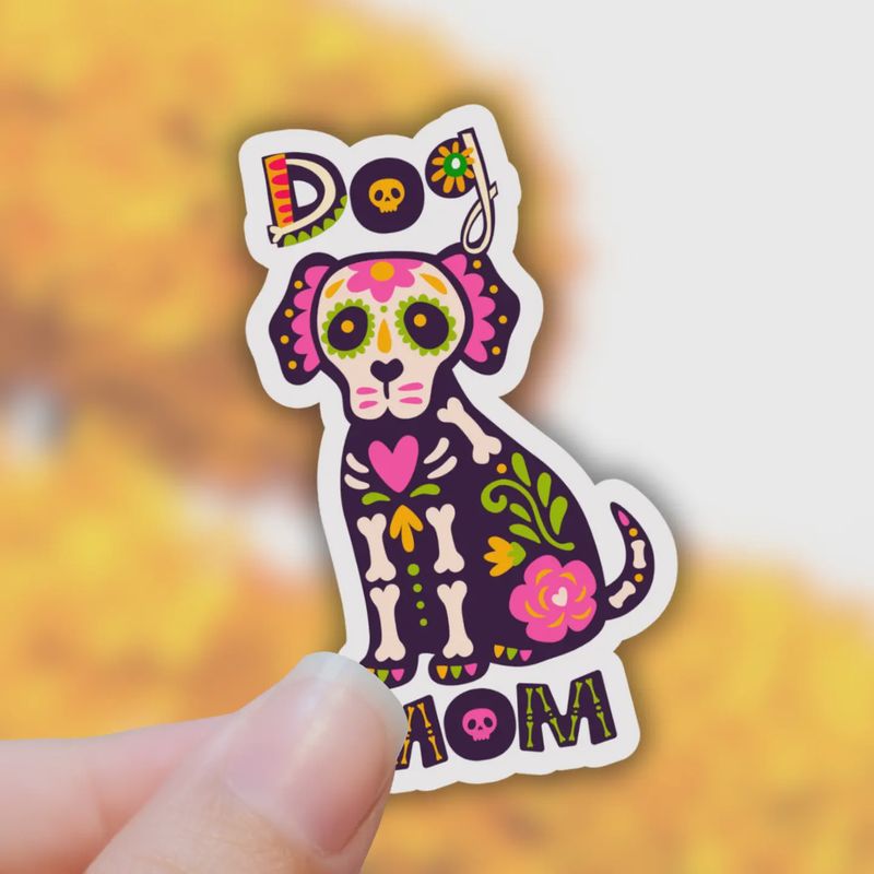 Dog Mom Sticker,Hispanic