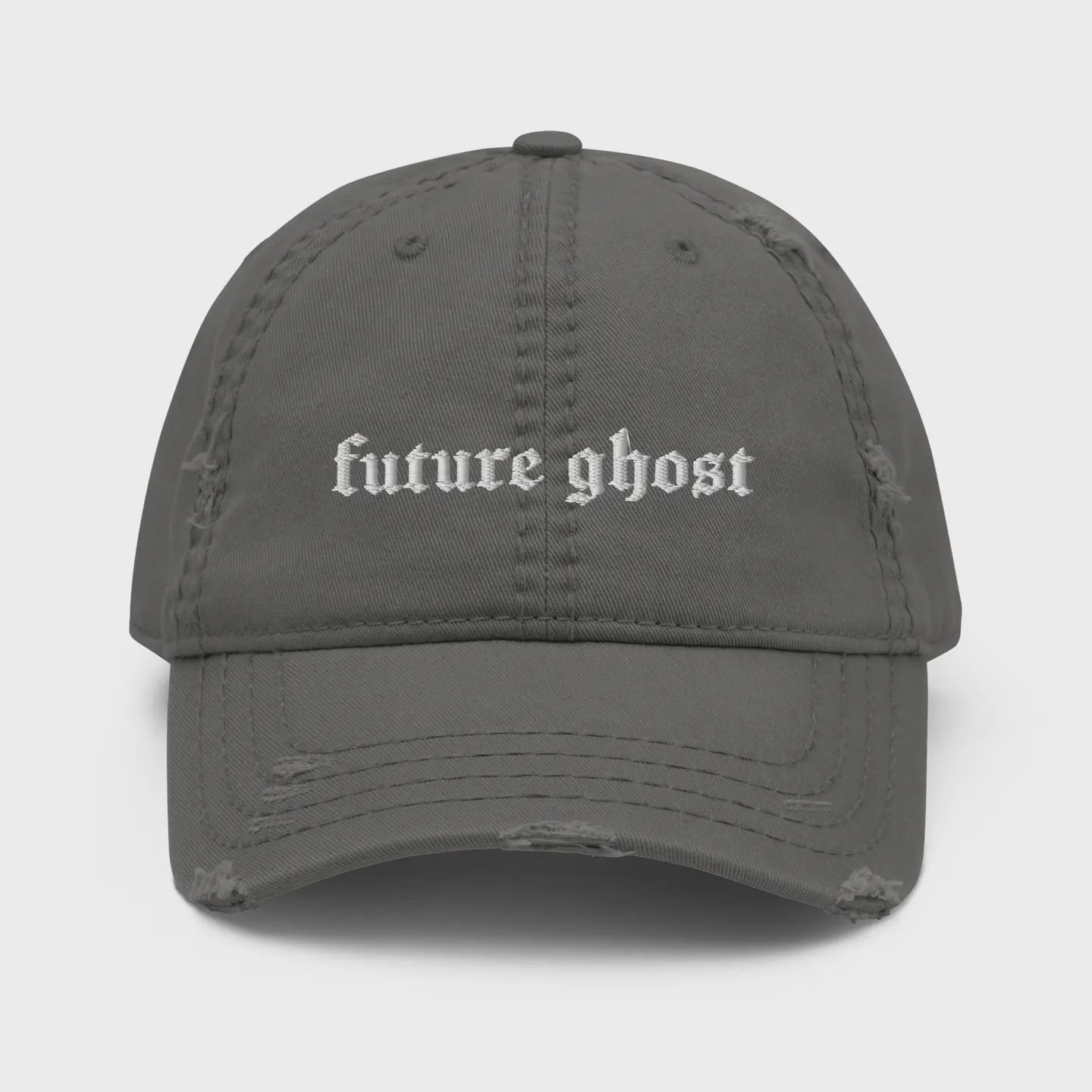 Future Ghost Distressed Hat