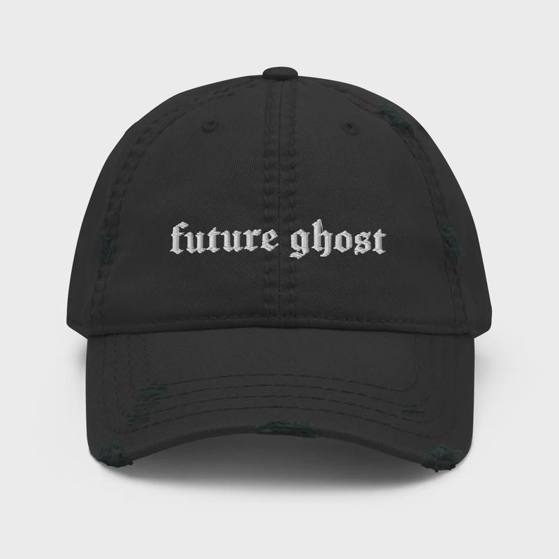 Future Ghost Distressed Hat