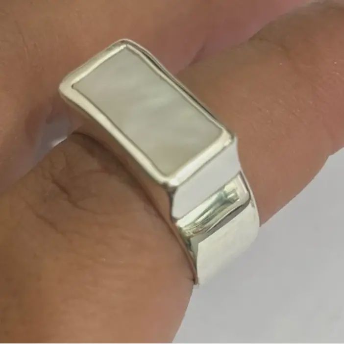 Savannah Ring - Mother of Pearl (Handmade)