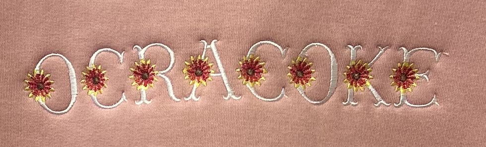Joebell Flower Embroidered Sweatshirt