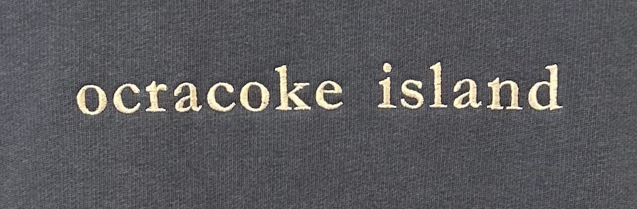 Lowercase Embroidered  Sweatshirt