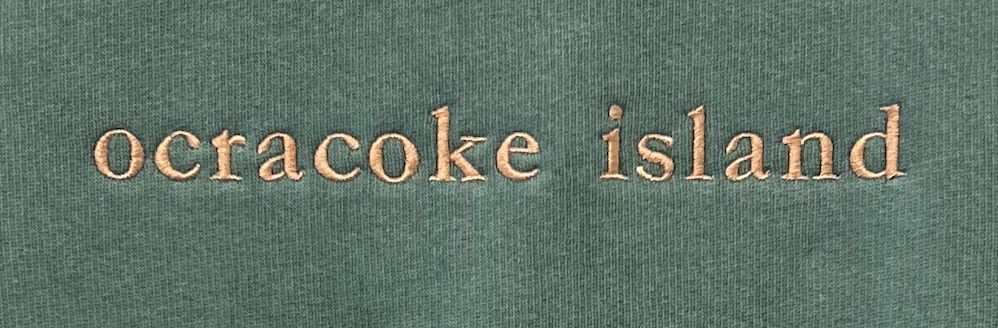 Lowercase Embroidered  Sweatshirt