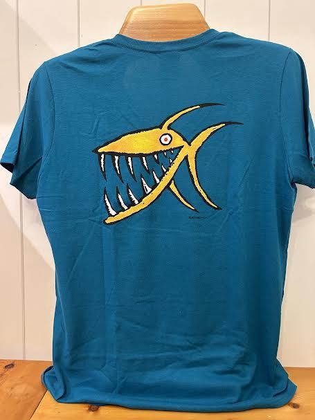 Piranha V-Neck Tee