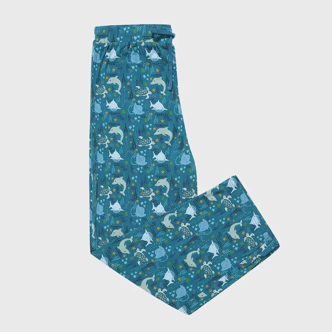 Ocean Friends Relaxed Bamboo Pajama Pants