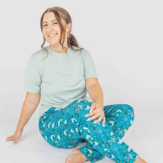 Ocean Friends Relaxed Bamboo Pajama Pants