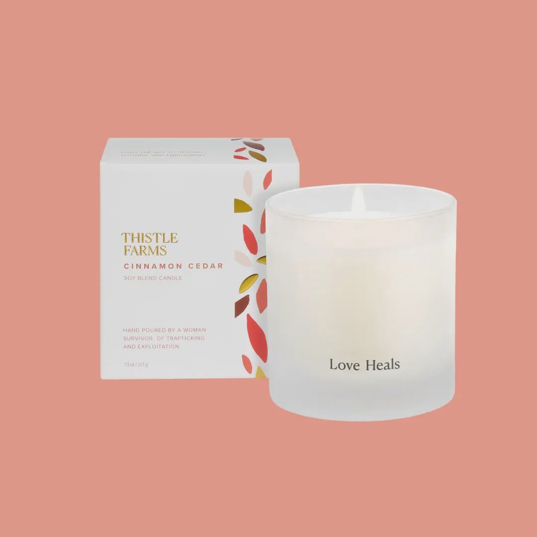 Cinnamon Cedar Holiday Candle | Orange Cinnamon Vanilla