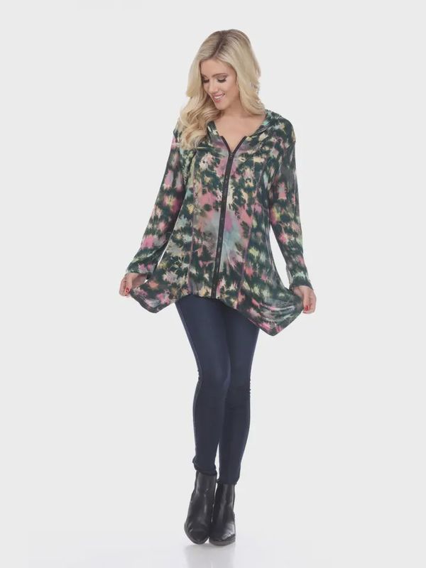 Viscose Tie Dye Jacket (R2020)