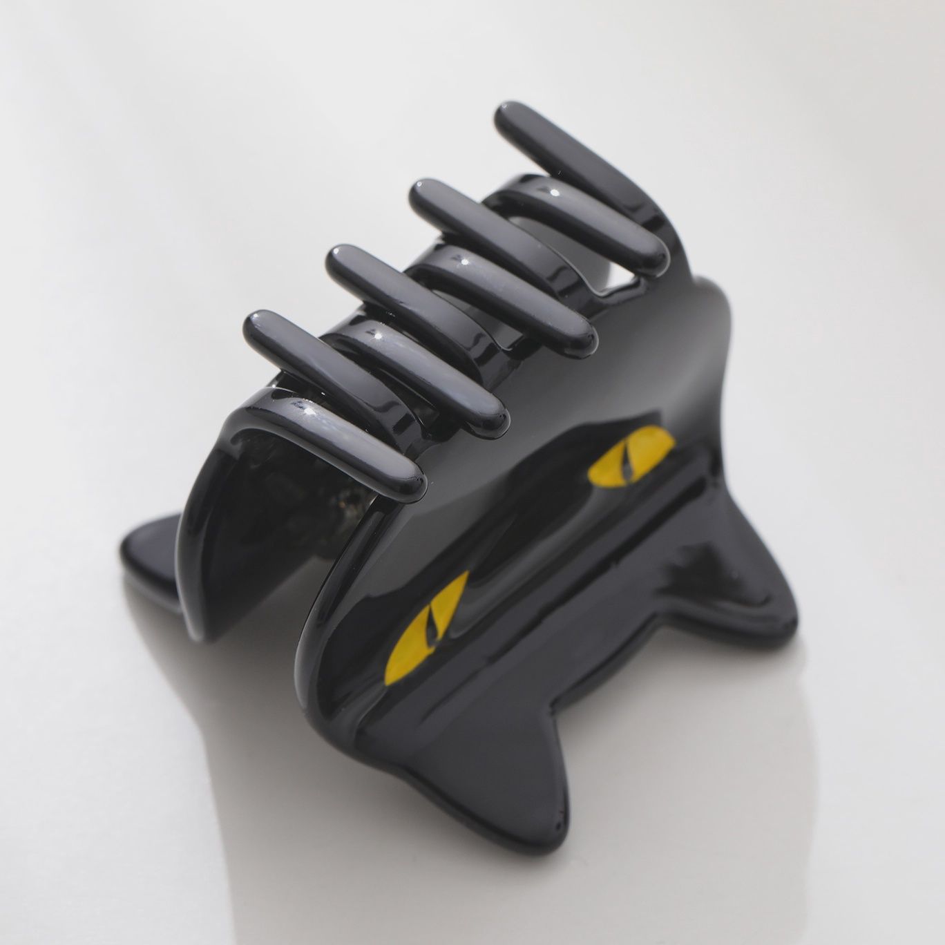 Black Cat Face | Halloween Claw Clip