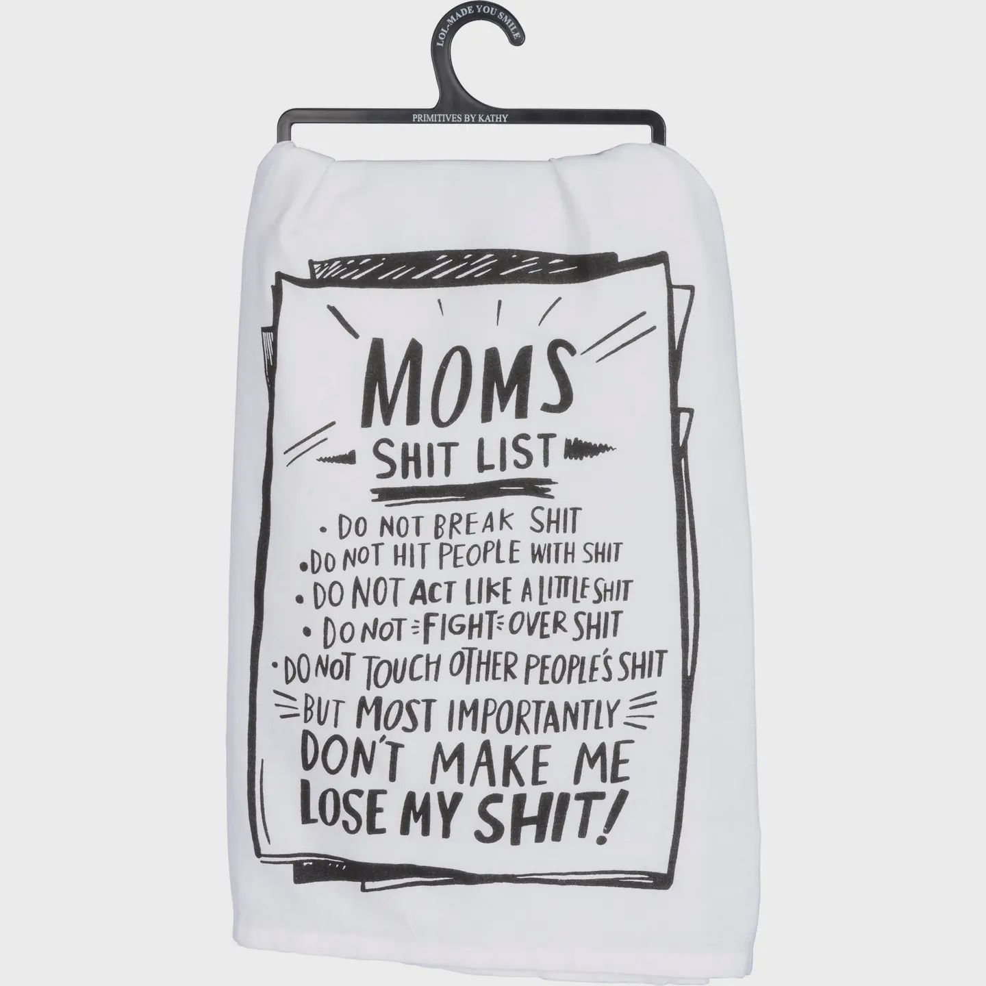 Mom&#39;s List Don&#39;t Make Me Kitchen Towel