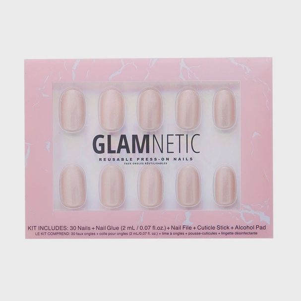 Pure Intentions Press-On Nails| Iridescent Hue| Natural Nail