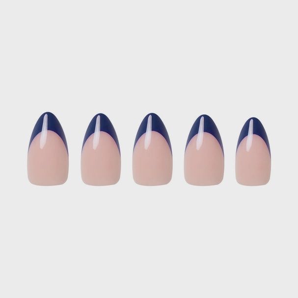 French Riviera Press-On Nails | French Tip | Short Almond