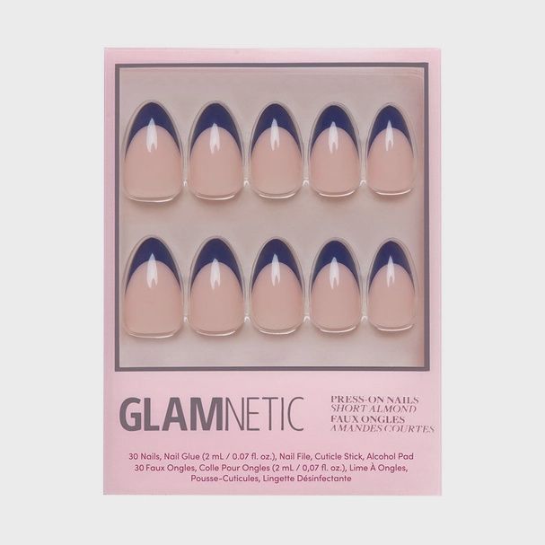 French Riviera Press-On Nails | French Tip | Short Almond