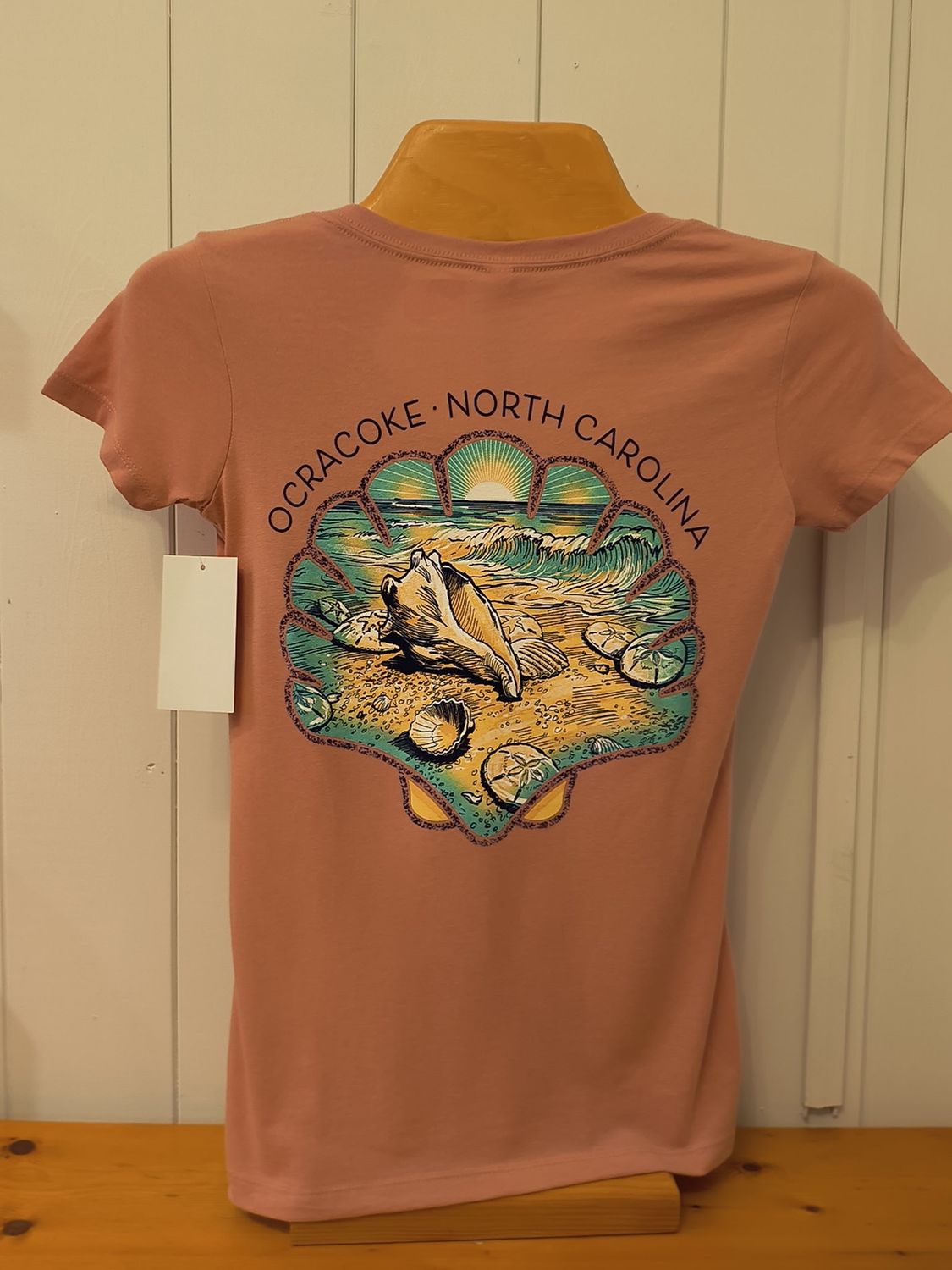 Dawn Shells Ladies V-Neck T-Shirt