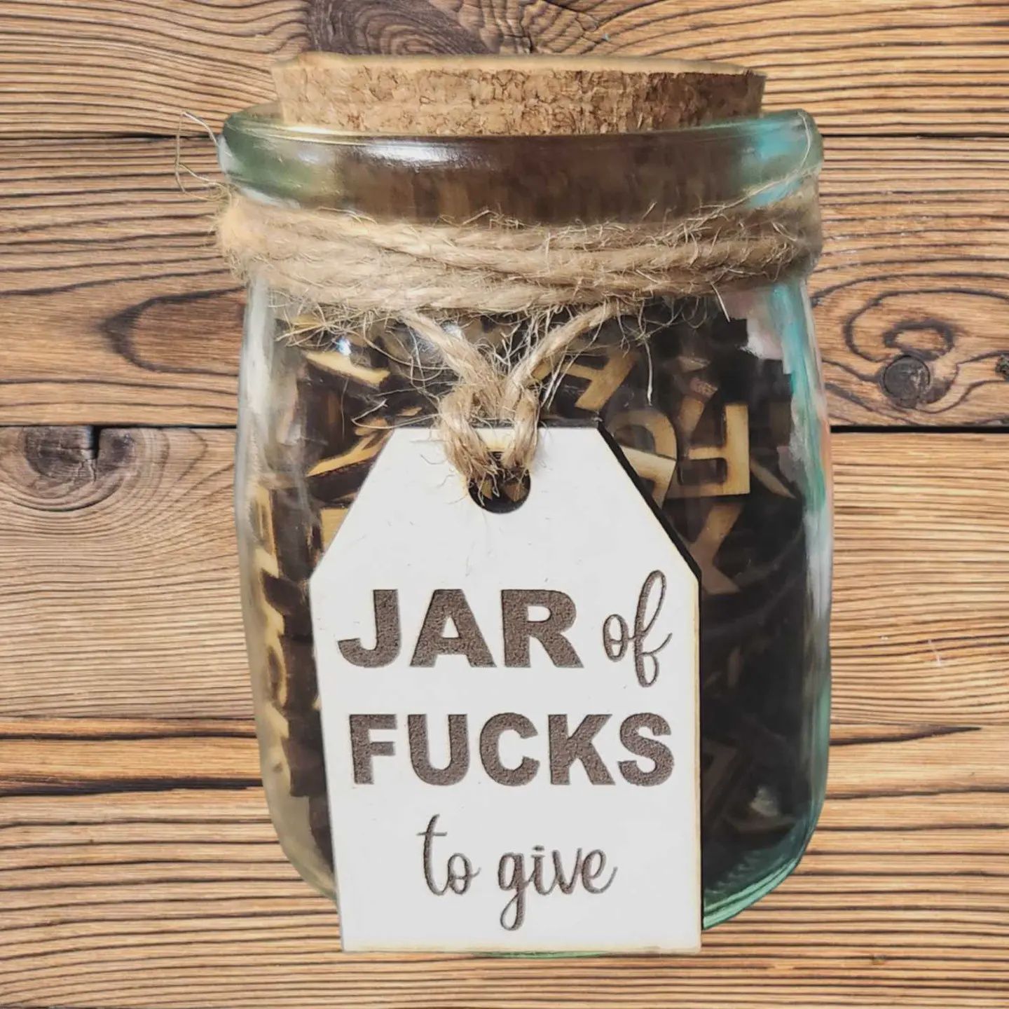 Jar of F**ks Funny Gift