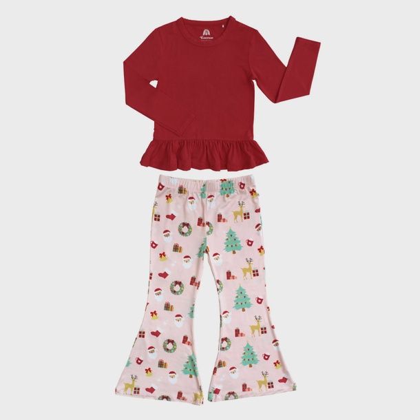 Sugar Plum Bamboo Kids Set